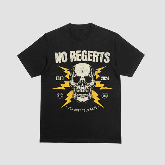 No Regerts Short Sleeve Shirt