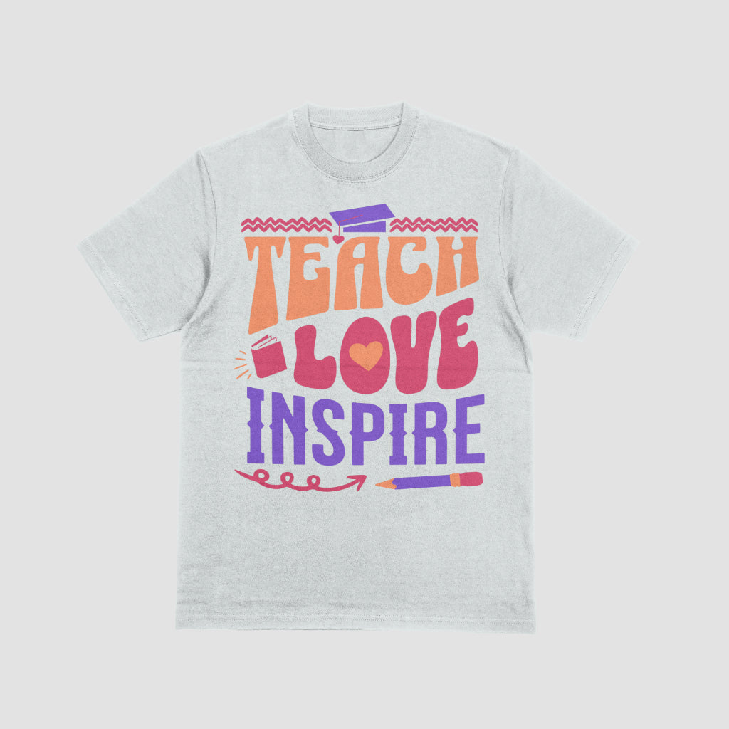 Teach Love Inspire Short Sleeve Shirt